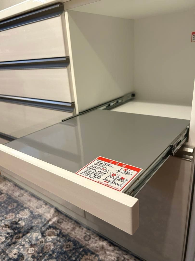 高橋木工所 キッチンカウンター 食器棚 ラピス W120 日本製 - メルカリ