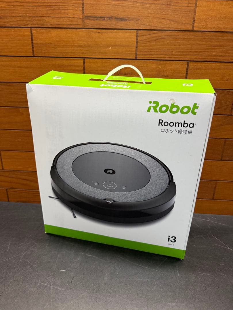 未使用！iRobot ロボット掃除機ルンバ　rumba i3 国内正規品】 ロボット掃除機「ルンバ」 i3+ グレー I355060 [吸引