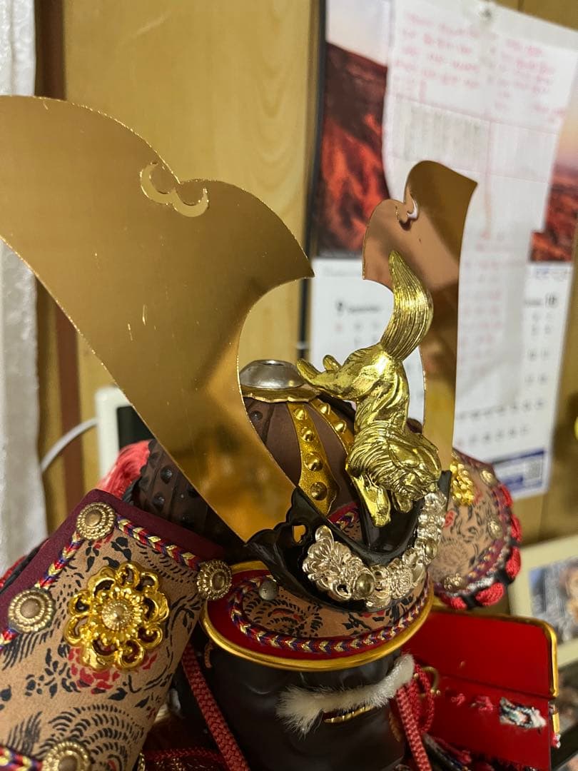 50年前の伝統的 五月人形 武士の姿 - メルカリ