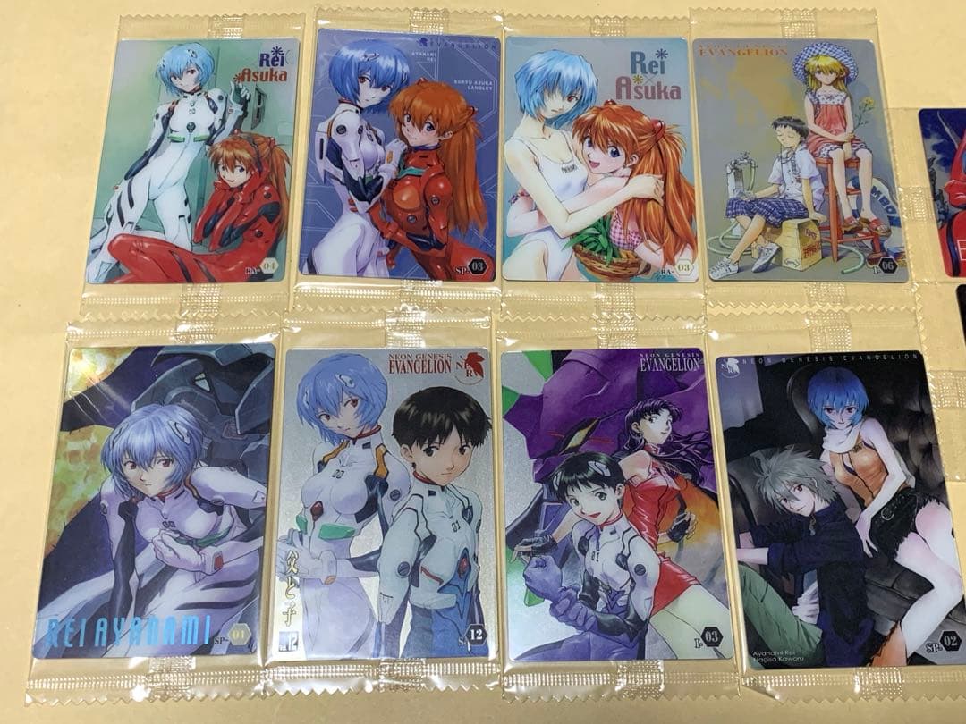 エヴァンゲリオン ウエハース カード 貞本絵 10枚セット - メルカリ