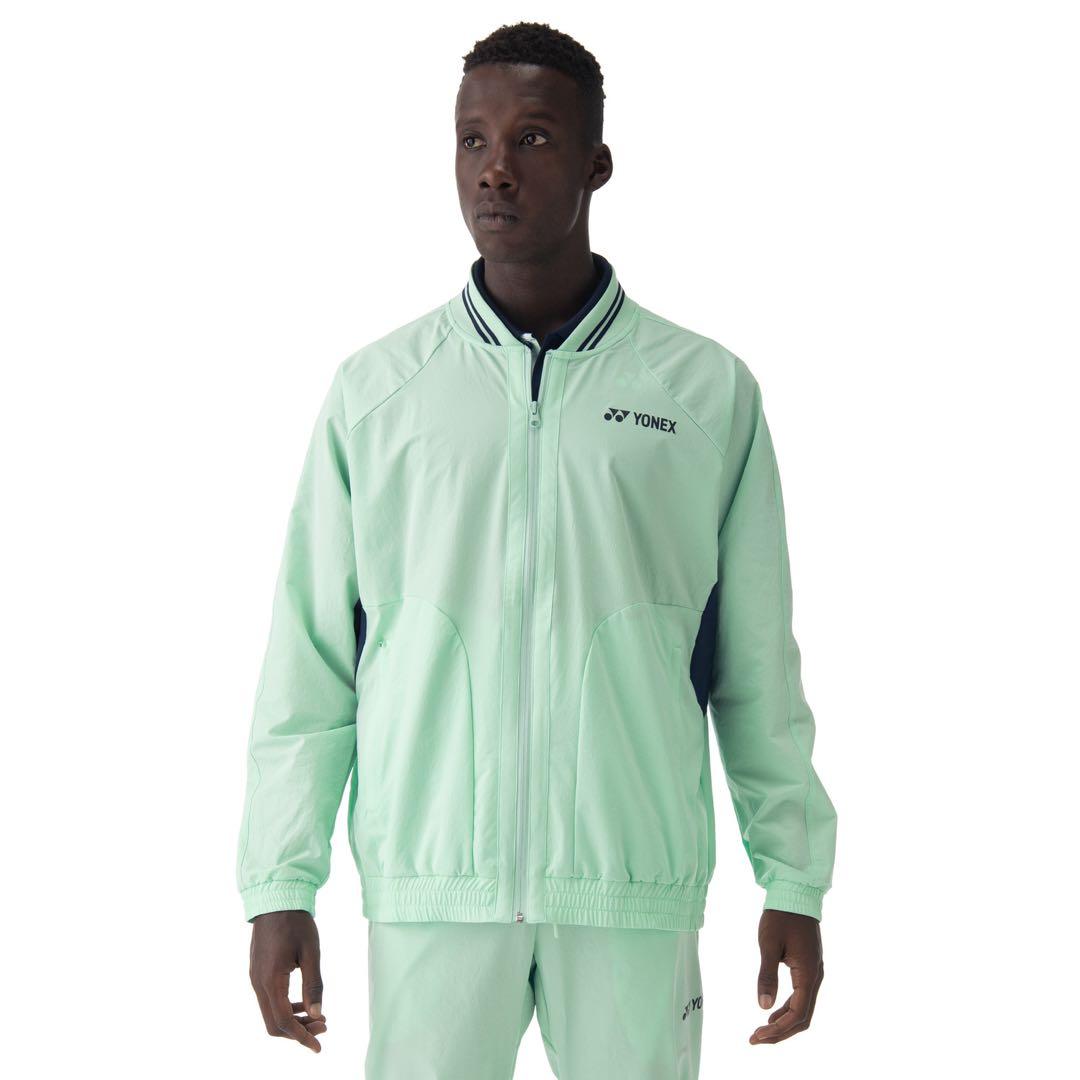 YONEX ミントグリーン ジャケット パンツXL上L YONEX（ヨネックス） ウィンドブレーカー メンズ ジャケット 70095