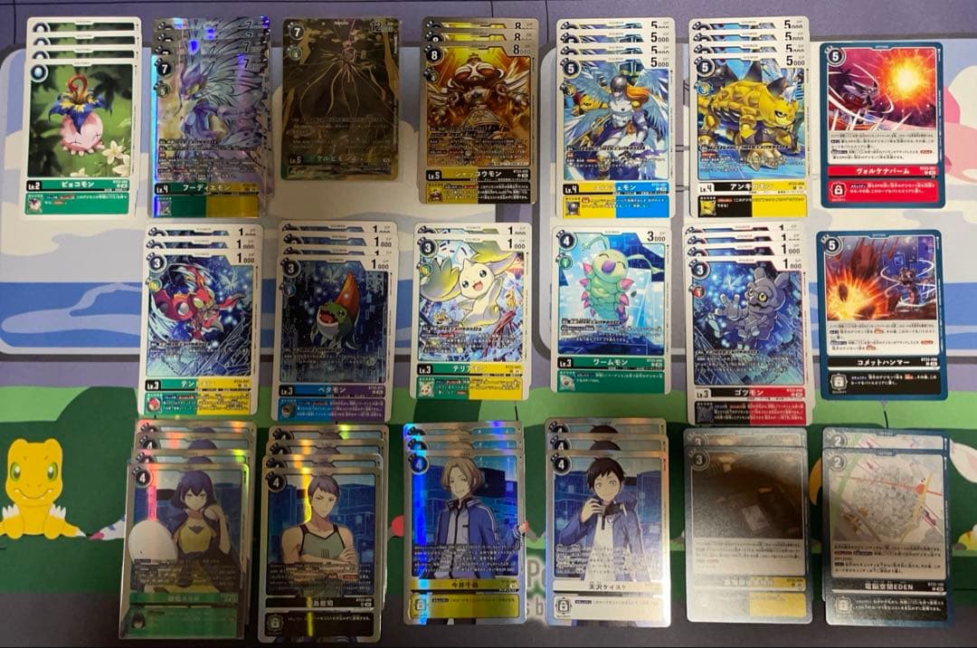 フーディエモンデッキ（５４枚+おまけ） フーディエモン デッキ 54枚 デジカ ガチ構築 - メルカリ