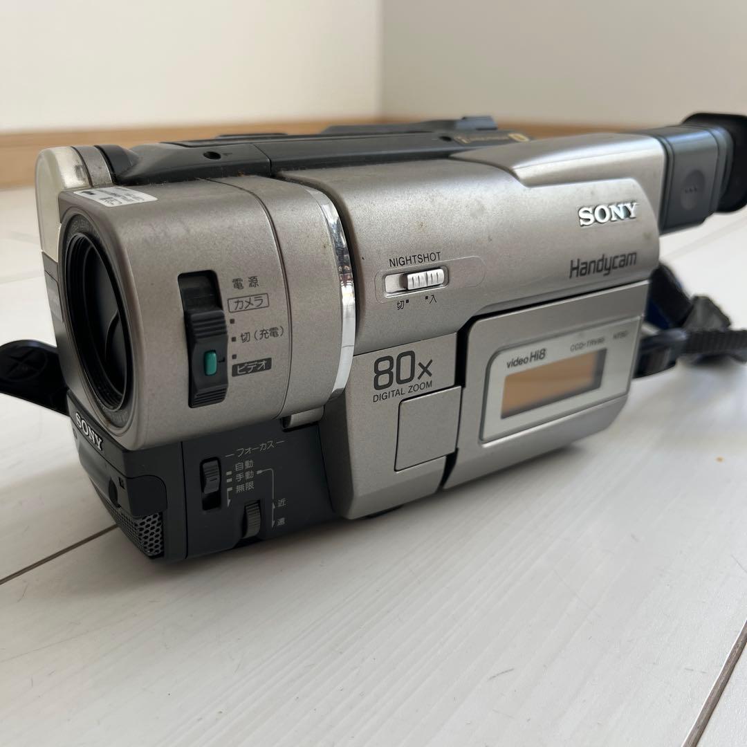 SONY ソニー　ハンディカムCCD-TRV80 Hi8 Amazon | ソニー CCD-TRV80PK 8mmビデオカメラ(8mmビデオデッキ