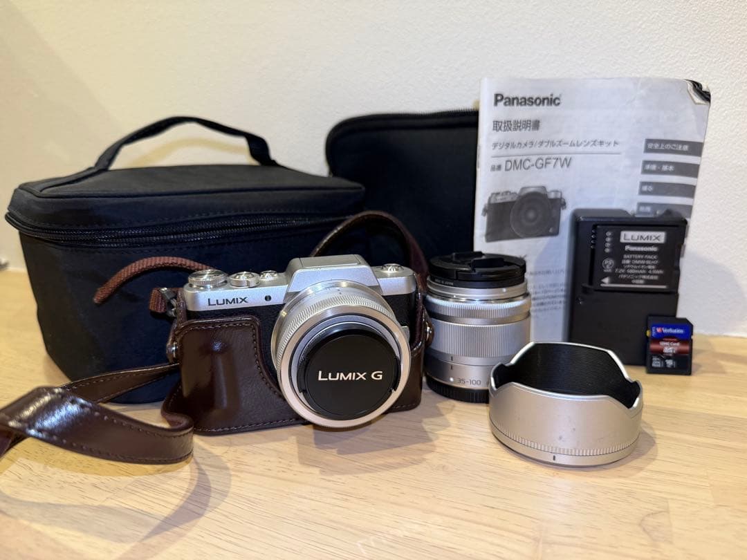 LUMIX dmc-gf7w Panasonic ミラーレス 写真Wi-Fi送信 概要 デジタル一眼カメラ/ダブルレンズキット DMC-GF7W | LUMIX