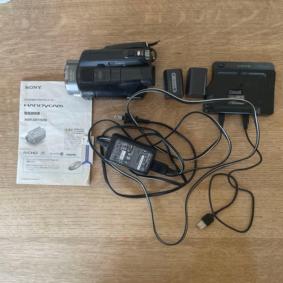 ビデオカメラ SONY HANDYCAM HDR-SR8 100GBHDD Amazon.com : Sony HDR-SR8 100GB Hard Drive Digital Camcorder