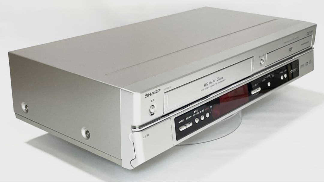 おすすめ極美品】SHARP DV-GH750 VHS一体型DVDプレーヤー - メルカリ