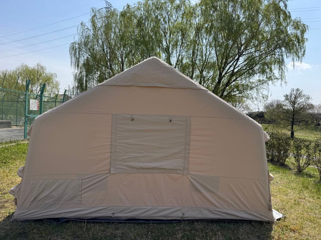 Coody エアテント familiar ベージュ【引き取り限定】 - メルカリ