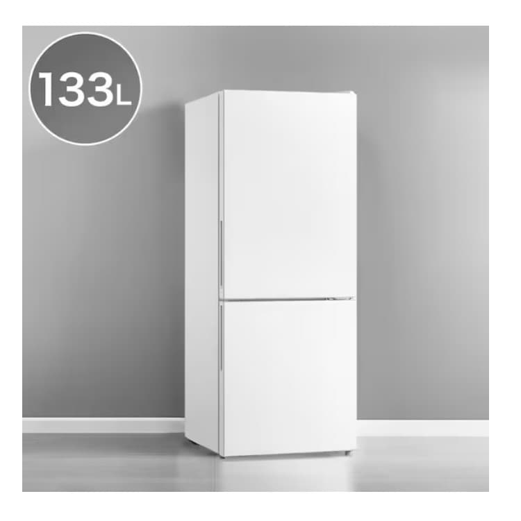 ニトリ　133L 2ドア冷凍冷蔵庫（NR-133L ホワイト） 133L 2ドア冷凍冷蔵庫 (NRｰ133L ホワイト) | ニトリネット【公式