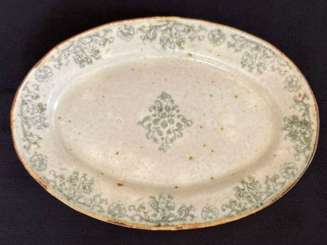 コウホ窯市野吉記さんオーバル皿