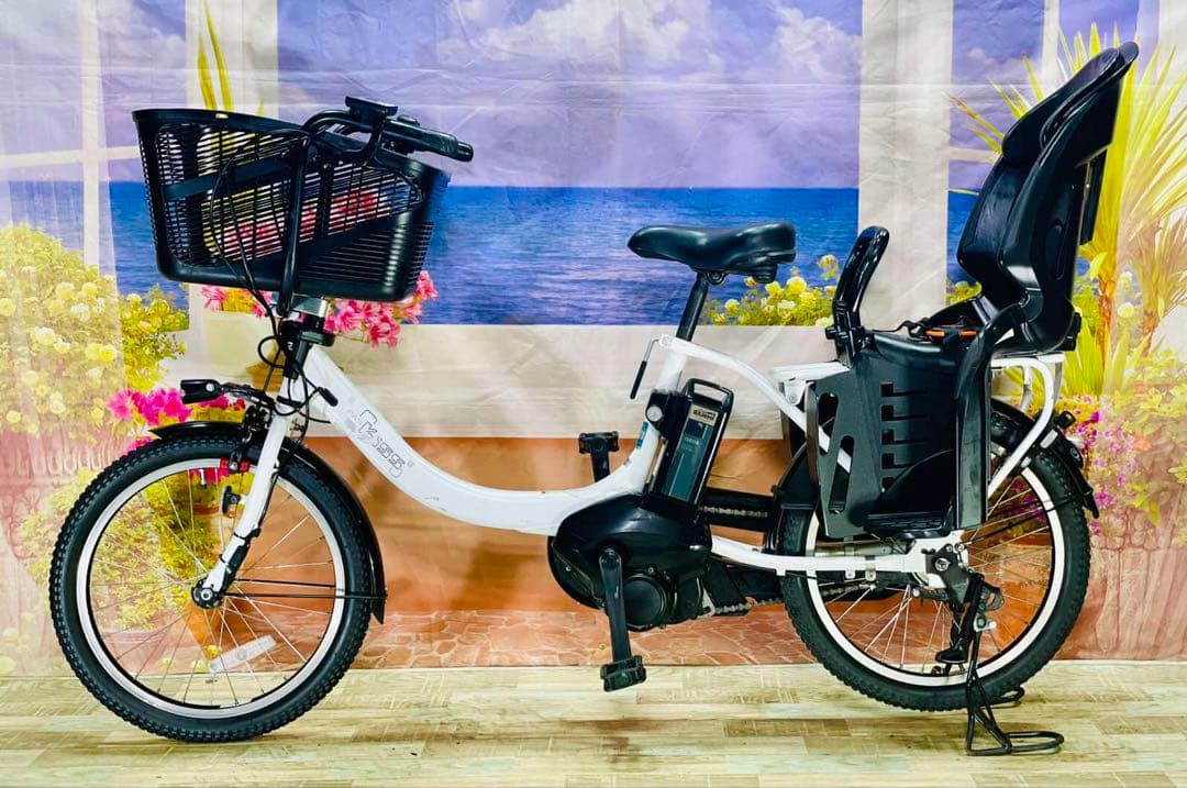 ヤマハパスキス⭐️12AH！人気モデル！子供乗せ電動アシスト自転車