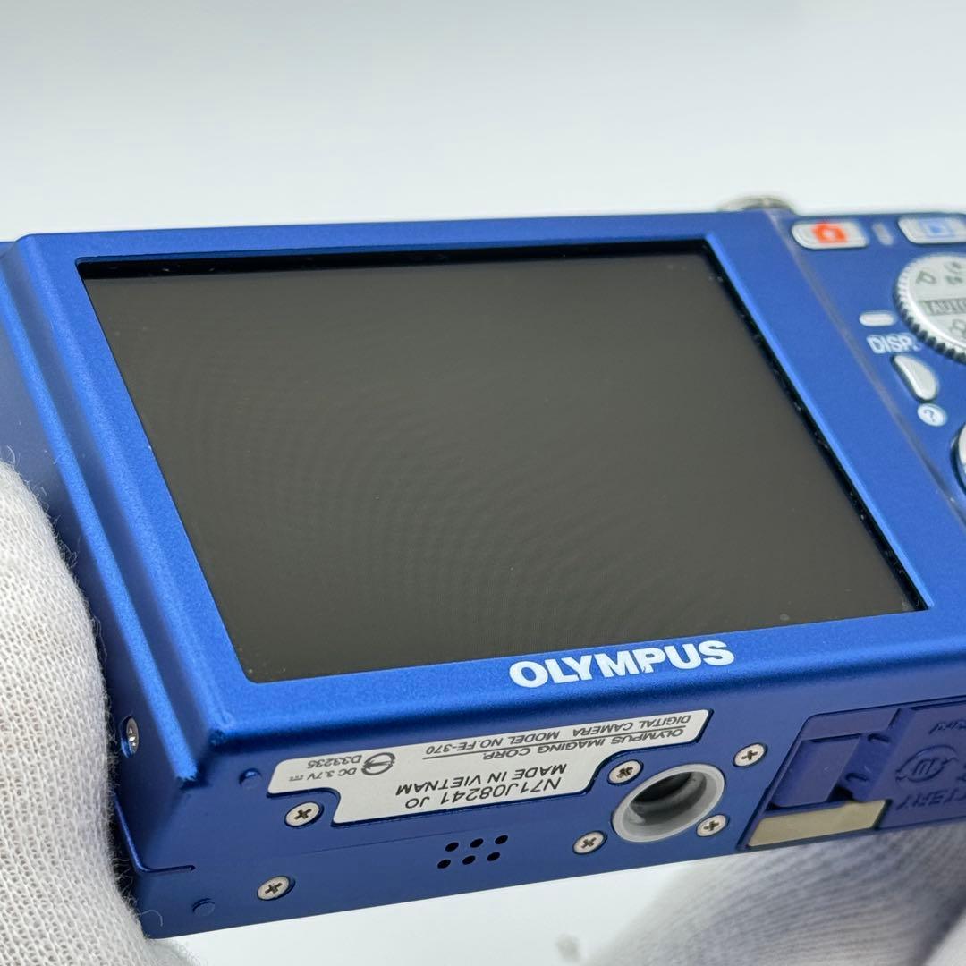美品 箱付】 OLYMPUS FE-370 青 オリンパス コンデジ - メルカリ