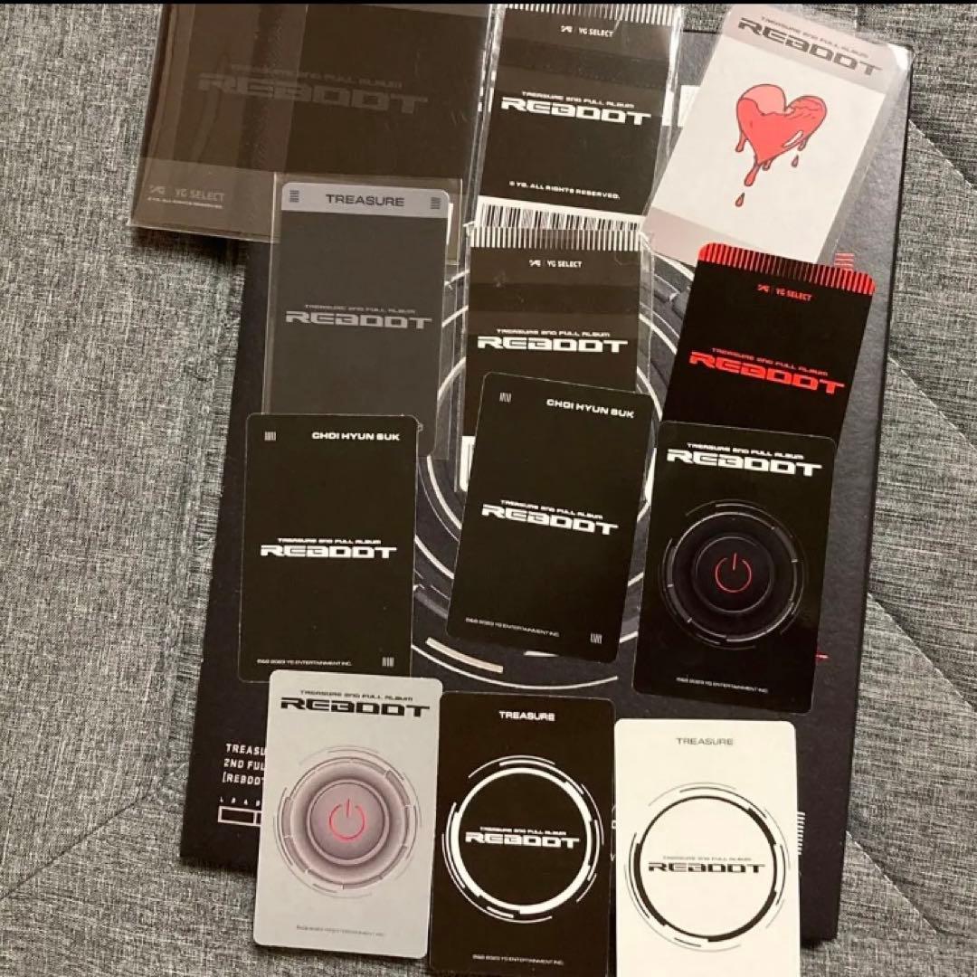 TREASURE トレジャー REBOOT ヒョンソク ラキドロ トレカ