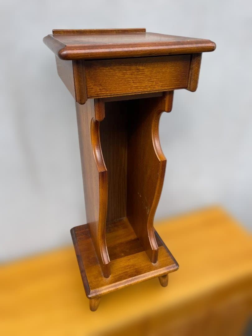 ☆状態〇☆ カリモク コロニアル 電話台 karimoku オールドカリモク