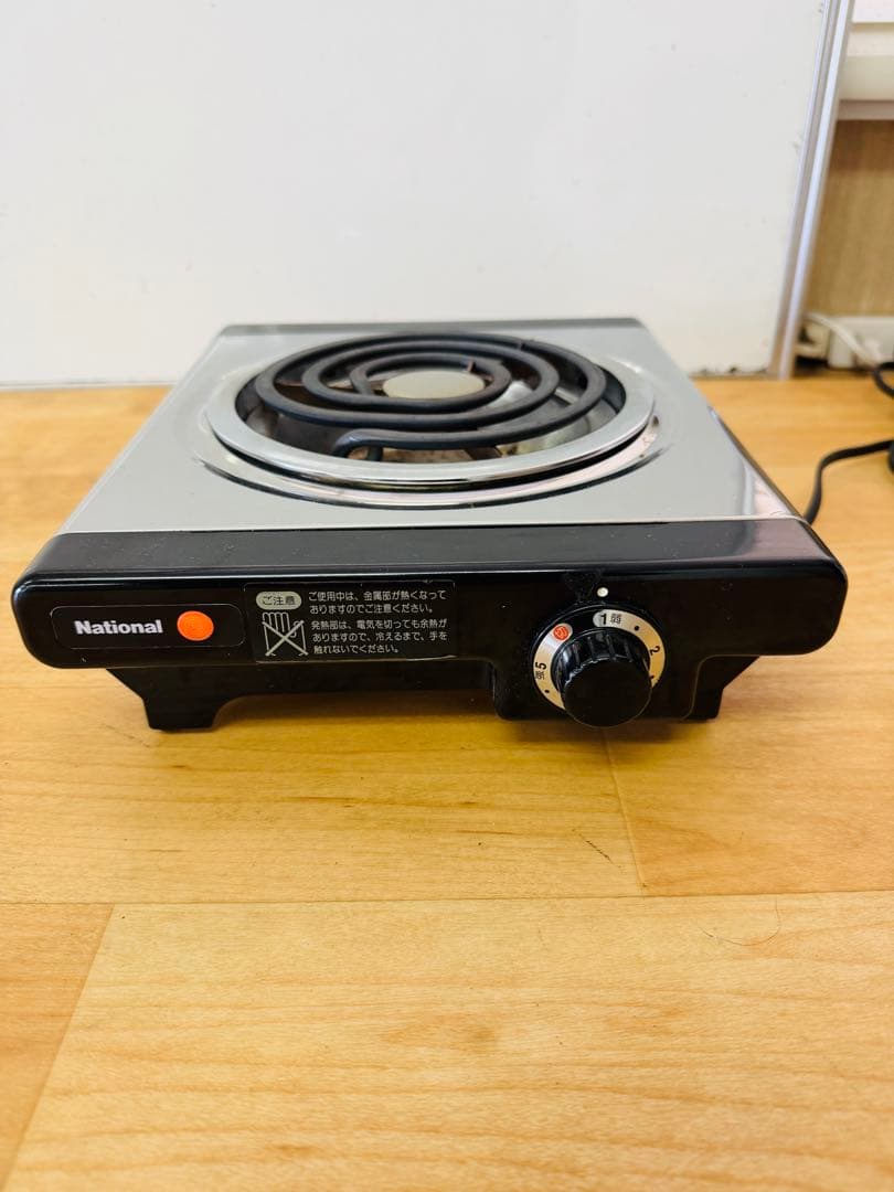 レトロ National ナショナルクッキングヒーター 電気コンロ 動作品