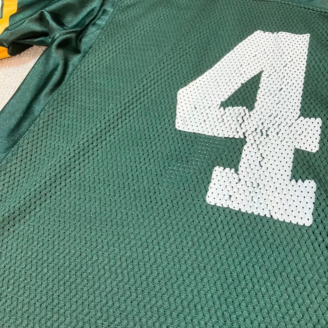NFL】ブレット・ファーブユニフォーム Reebok Lグリーンベイパッカーズ