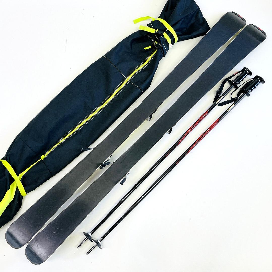 KAZAMA スキーセット 152cm ビンディング27.5〜31cm バッグ付 - メルカリ