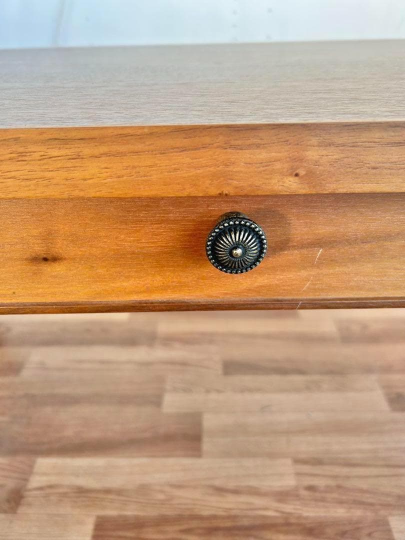 673 ニトリ エリル ダイニングテーブル クラシック 150 木 リビング b