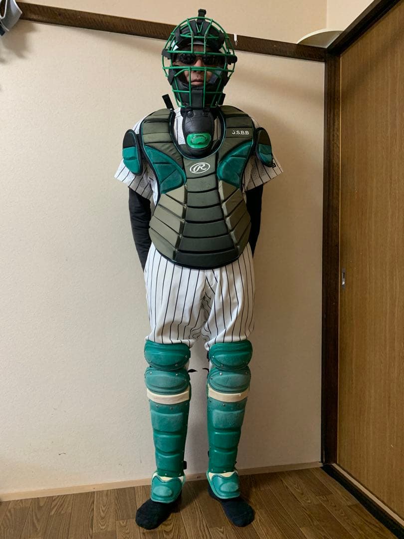 捕手防具５点 即戦力セット ZETT（ゼット）限定 硬式用 キャッチャー防具4点セット（BL1040）硬式