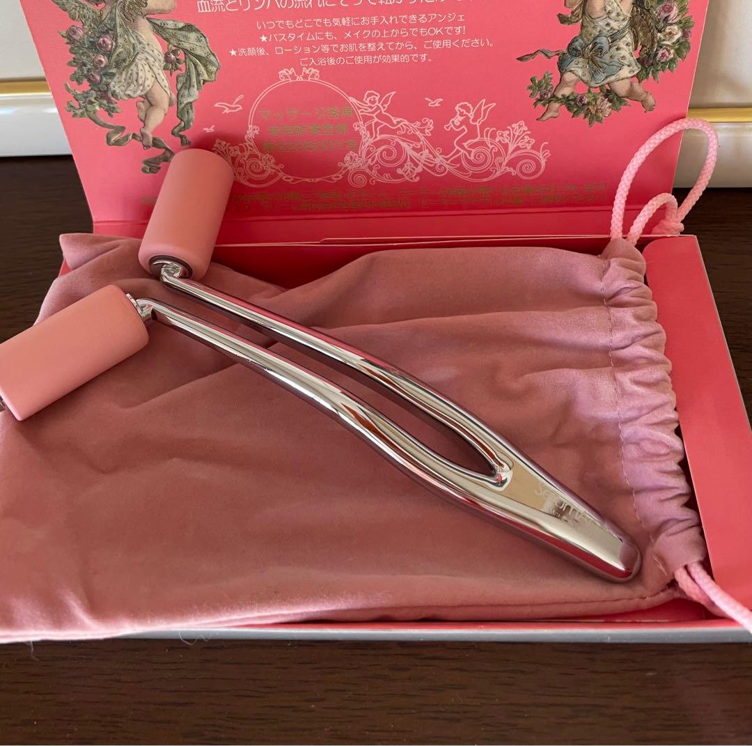 SerumAnge 美顔ローラー ピンク セラムアンジェ ホルミシスローラー