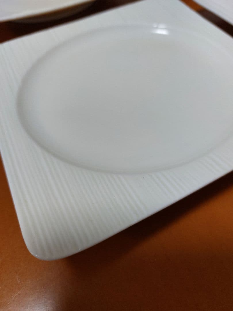 深川製磁ホワイト スクエアプレート 4枚セット - メルカリ