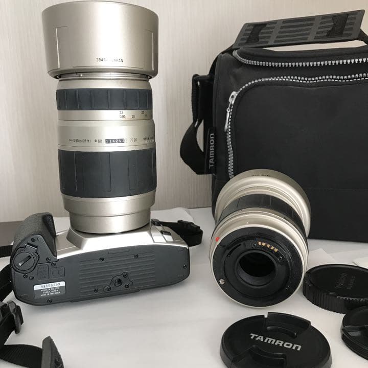 ミノルタα-360si タムロンダブルズームセット望遠レンズ - メルカリ