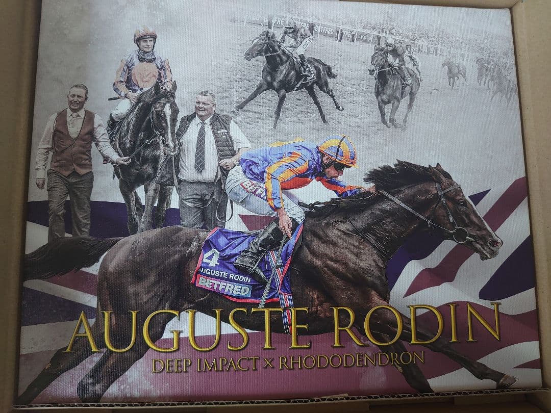 競馬 オーギュストロダン ウォールデコパネル - メルカリ
