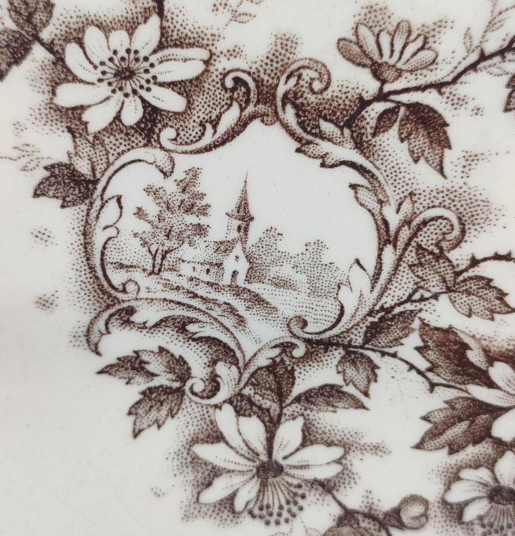 希少 美品 ジョワジールロワ ポンパドール オーバル皿 フランス