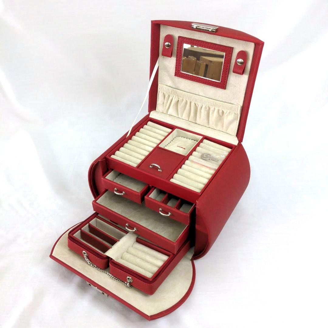 ジュエリーボックス アクセサリーケース バッグ 未使用品 楽天市場】ジュエリーボックス コンパクト 通販 ジュエリーケース