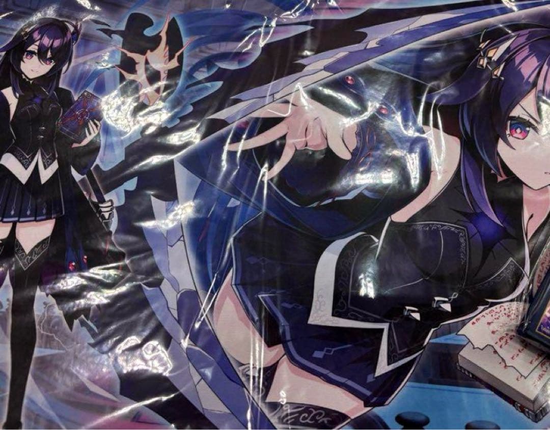 デュエプレGP ノイン プレイマット スリーブ上下逆さま印刷エラー バラ