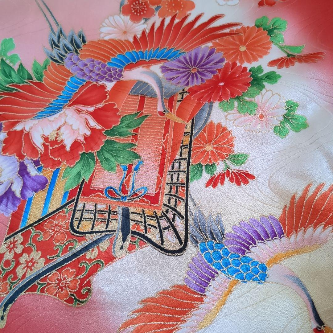 No1 正絹 七五三 3歳着物長襦袢被布セット