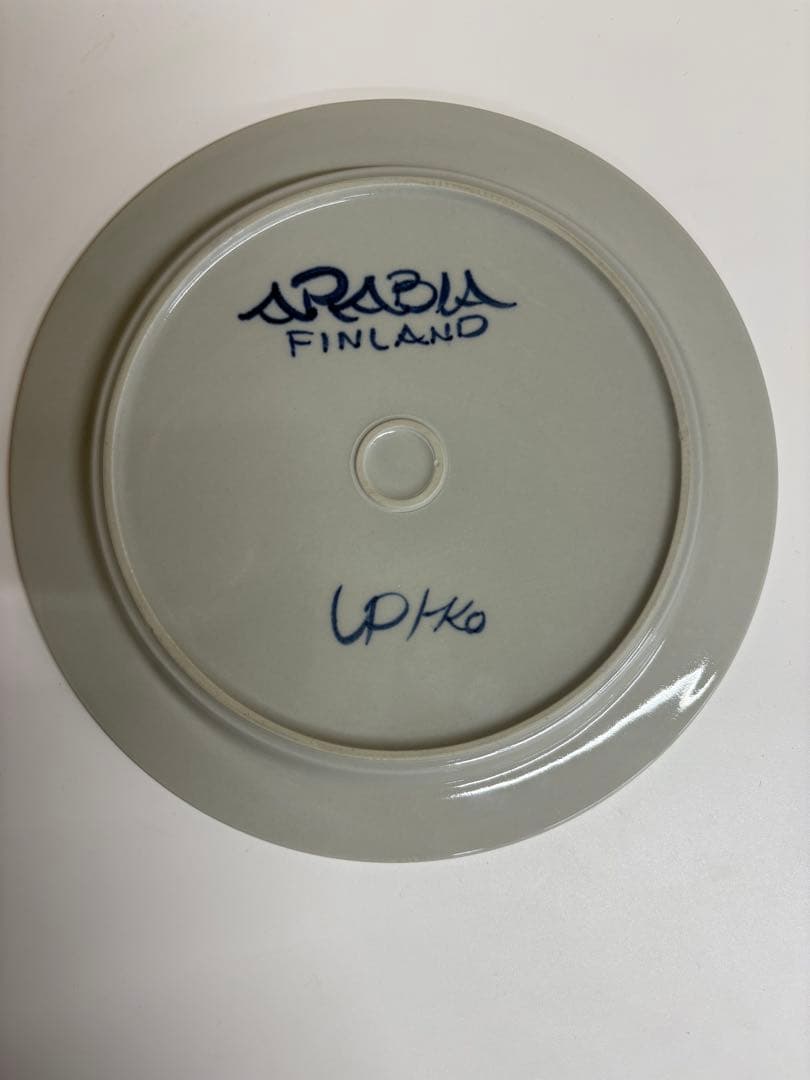 アラビア アネモネ 絵柄つきプレート 26cm