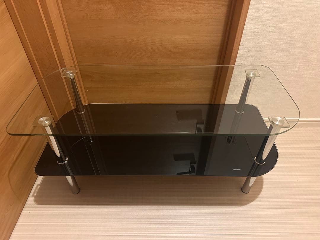 ガラスセンターテーブル スペースエイジ ミッドセンチュリー レトロモダン 訳あり 破格】ミッドセンチュリー スペースエイジ センターテーブル