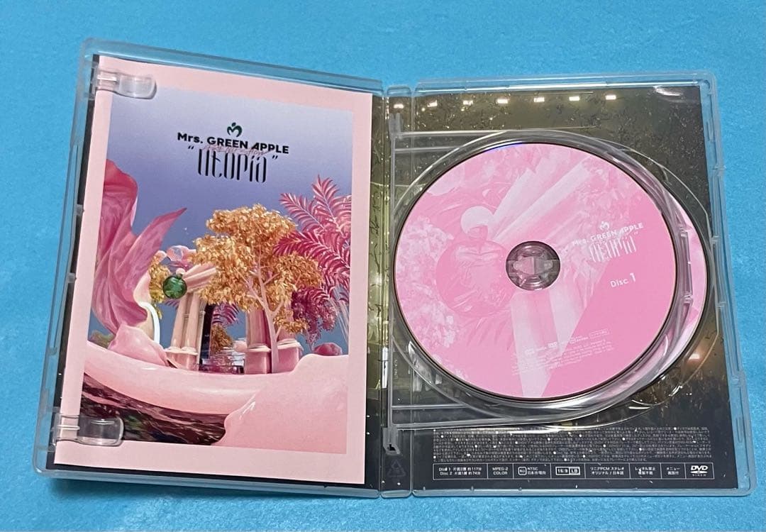 Mrs.GREEN APPLE \"Utopia\" 初回限定盤 DVD 2枚組