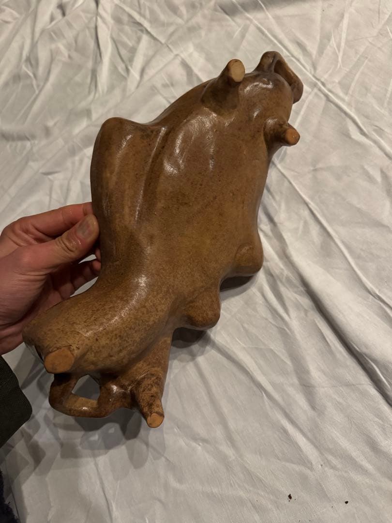 魚形のパイ型 オーブン皿 チェコ製陶器 - メルカリ