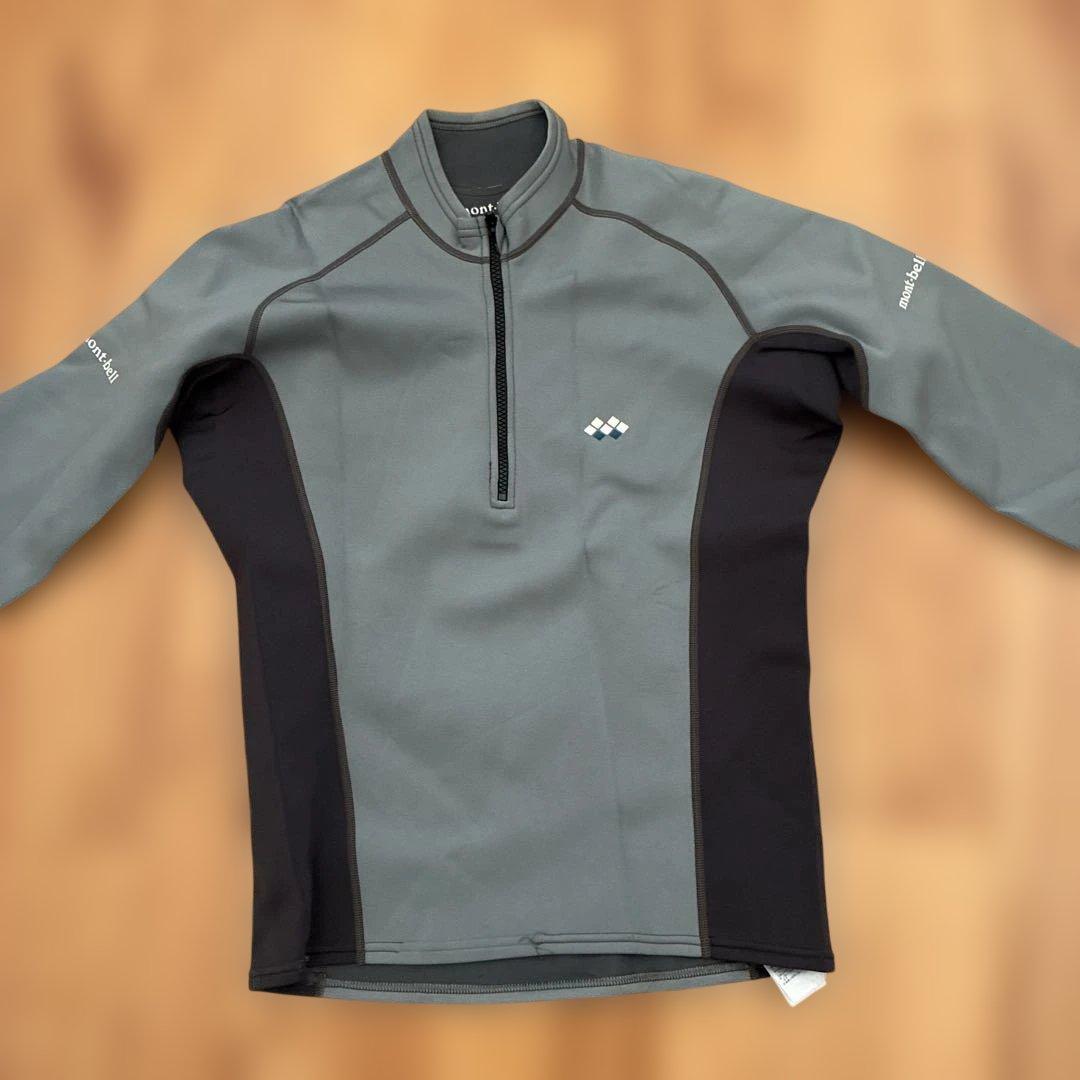 mont-bell ウェットスーツ Lサイズ グレー/ブラック/メンズ クリマプレン パドリングジョン Men's｜モンベル