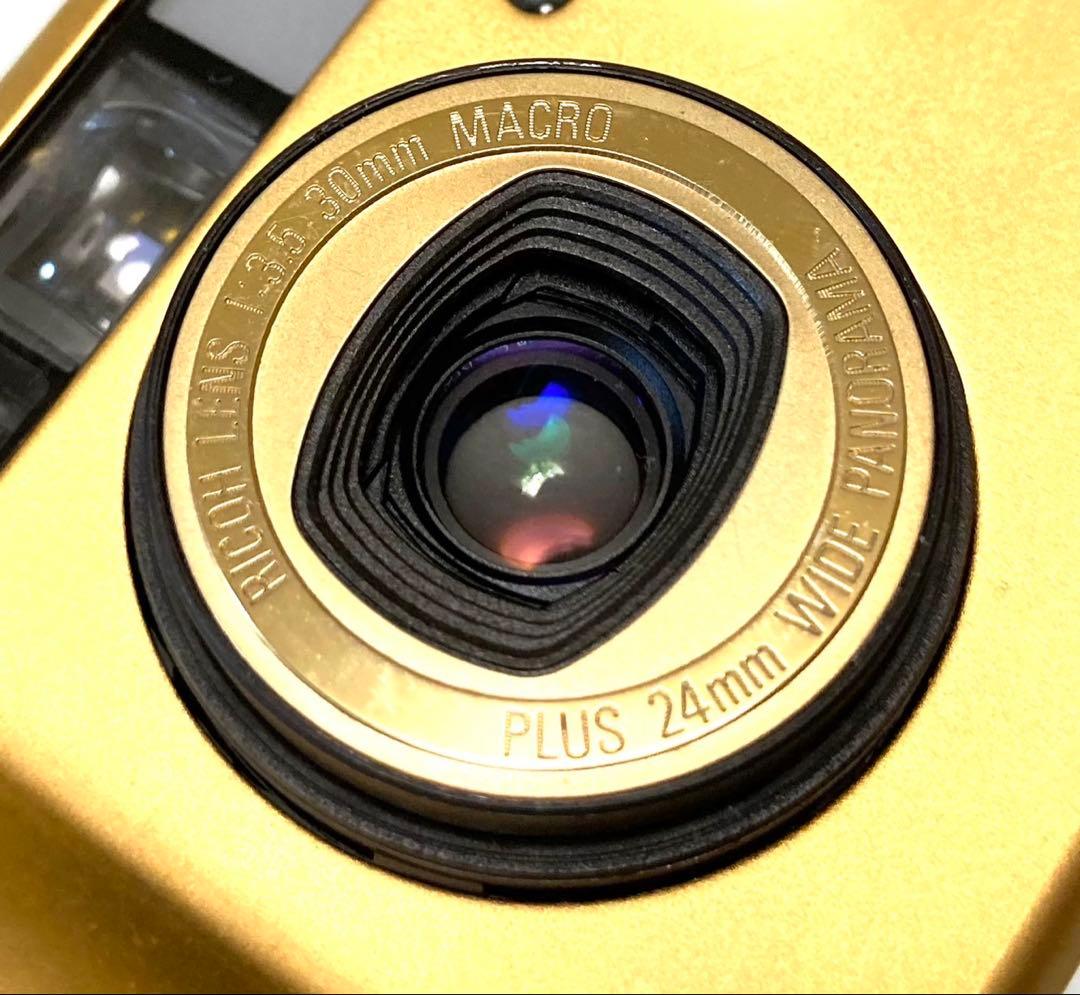 完動品 美品】RICOH R1S GOLD フィルムカメラ 希少カラー - メルカリ