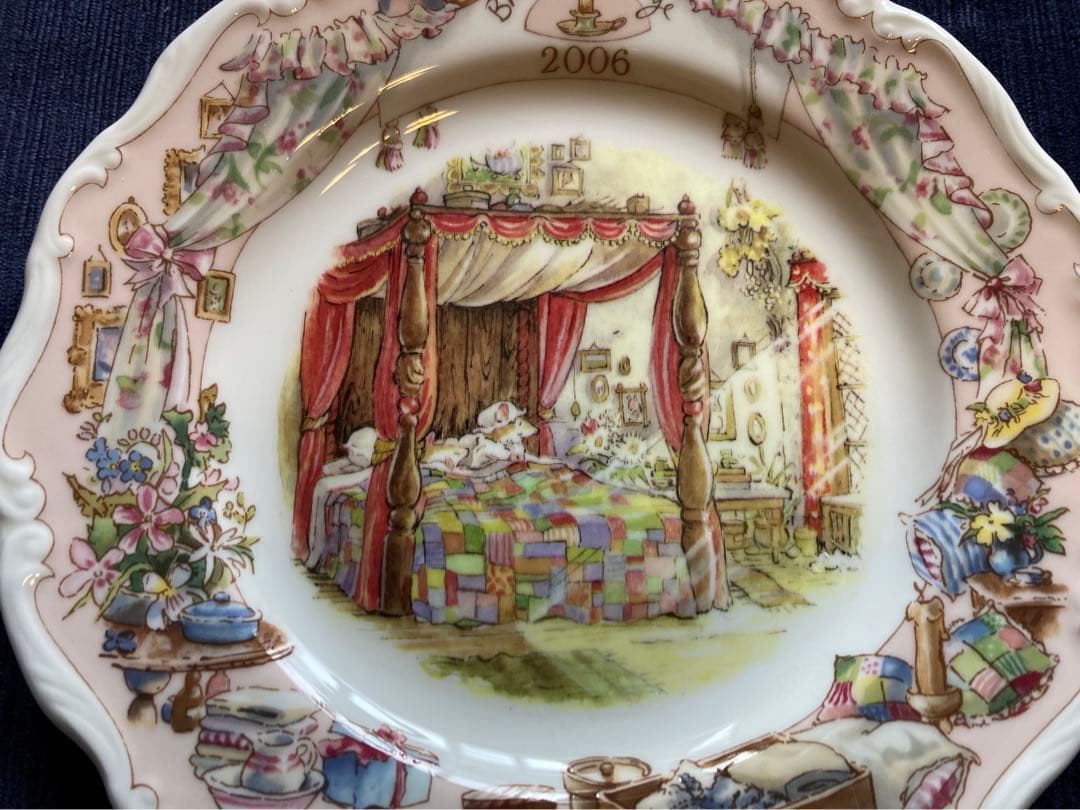 未発売の試作品Brambly Hedge イヤープレート ブランブリーヘッジ