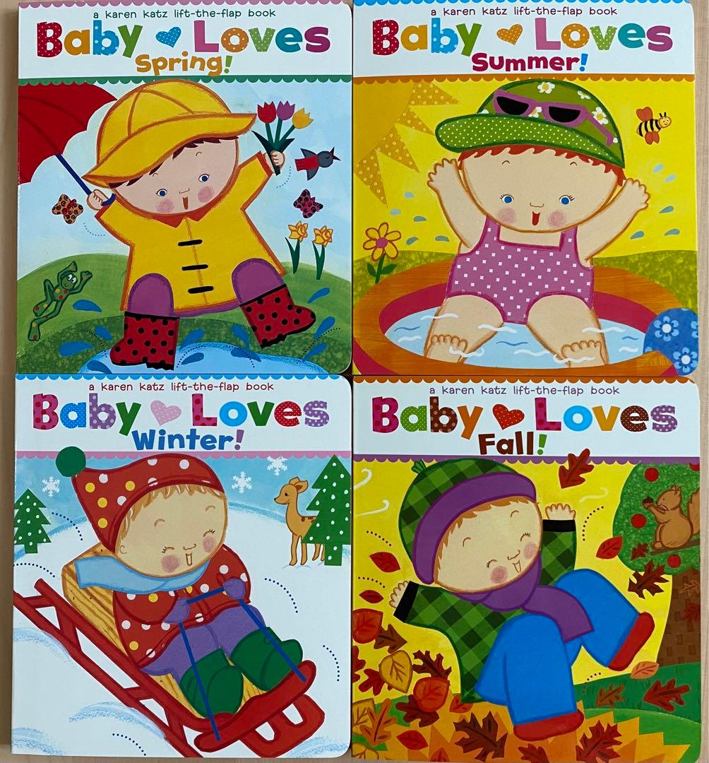 Karen Katz】作品4冊セット 英語仕掛け絵本 ボードブック 正規品