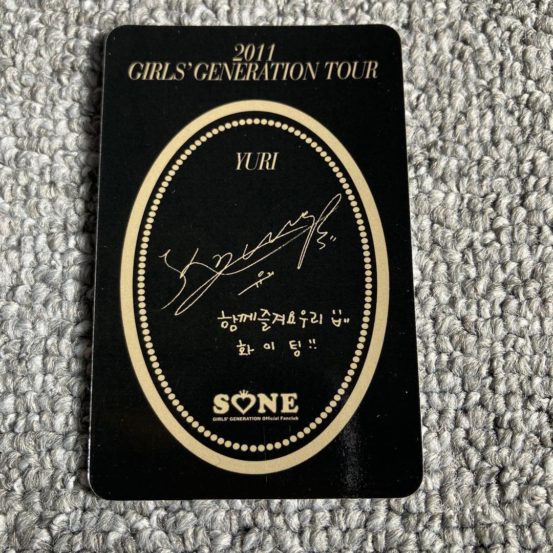 少女時代 ユリ SONE限定 トレカ 韓国盤 公式 レア Yuri 2011 - メルカリ