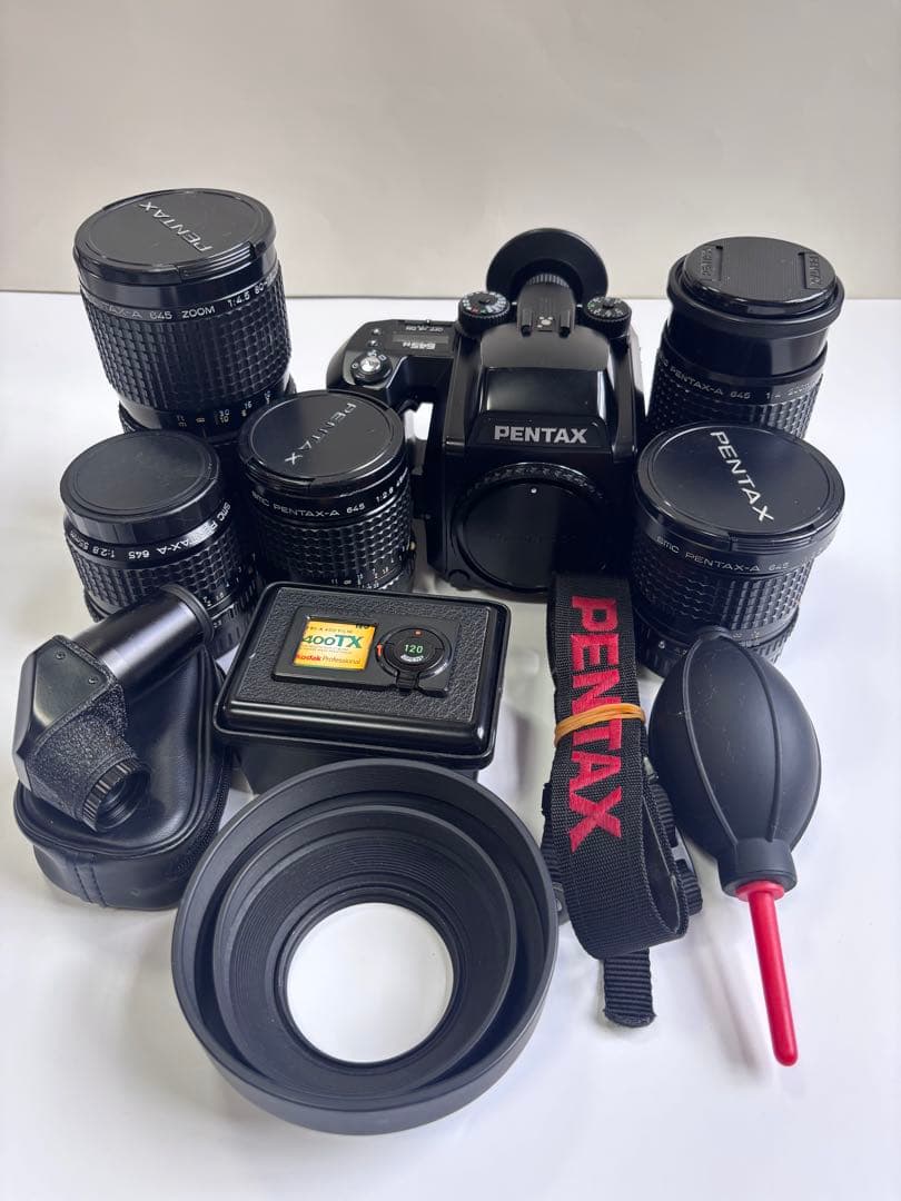 【大幅値下げ！美品】 PENTAX645N ボディ＆レンズ5本セット ペンタックス 中古 1年保証 美品 PENTAX 645Z ボディ : Premier Camera