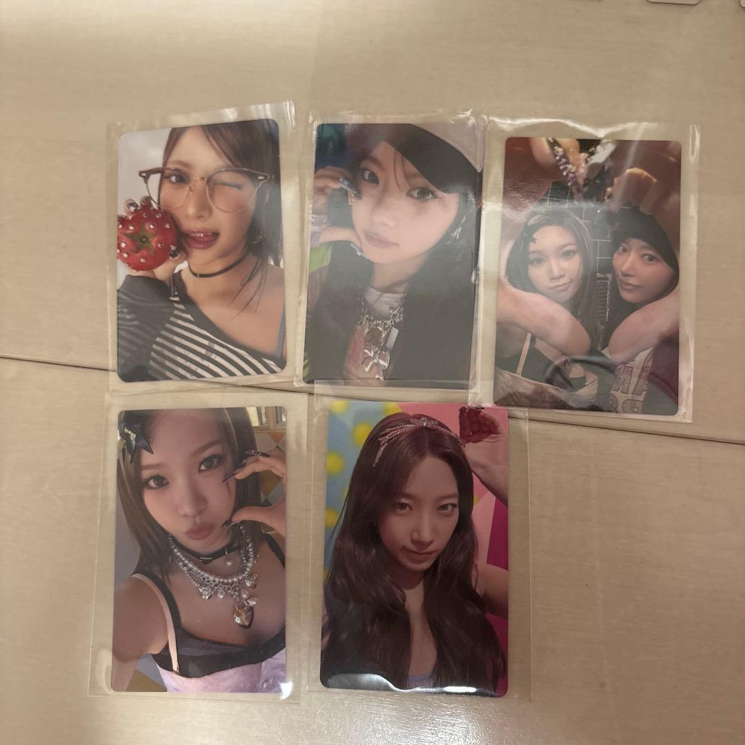 LE SSERAFIM タレントカード 5枚セット - メルカリ