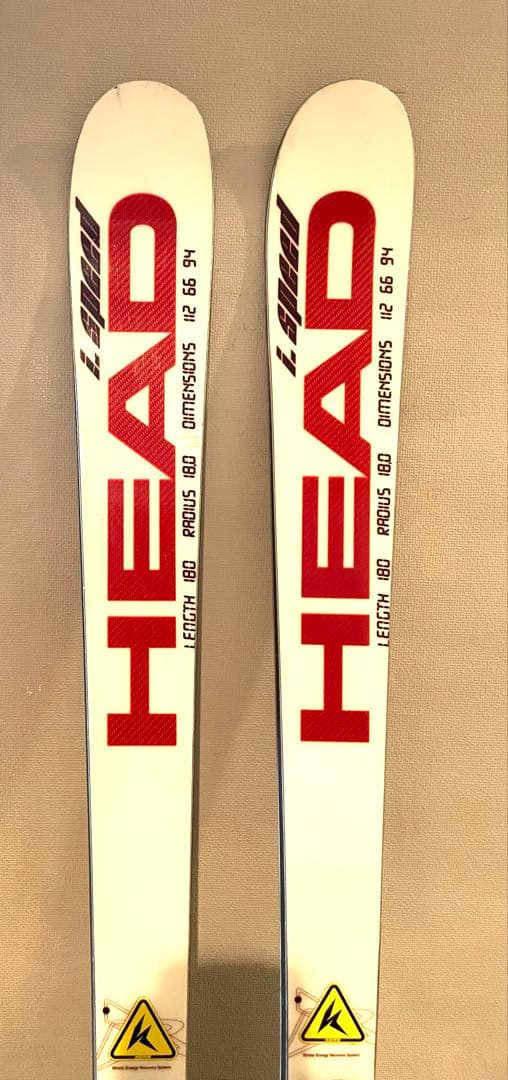 HEAD i.Speed Worldcup 180cm R18m　爆速、キレます