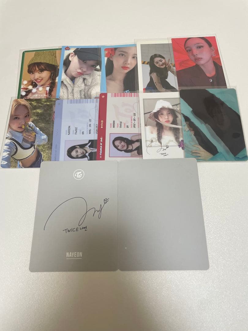 TWICE ナヨン トレカセット 2枚目あります - メルカリ