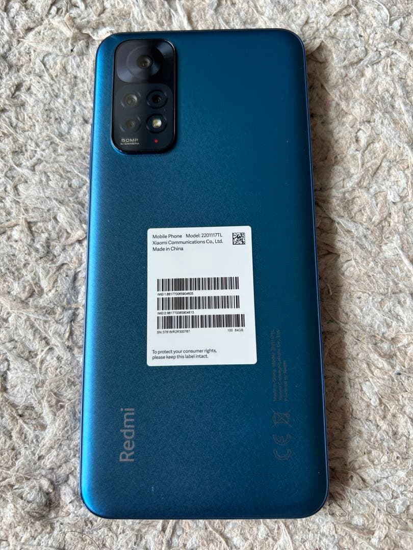 Redmi Note 11 6.43インチ トワイライトブルー Xiaomi - メルカリ