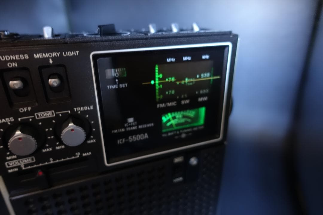 整備動作品 ソニー Newスカイセンサー ICF5500A - メルカリ