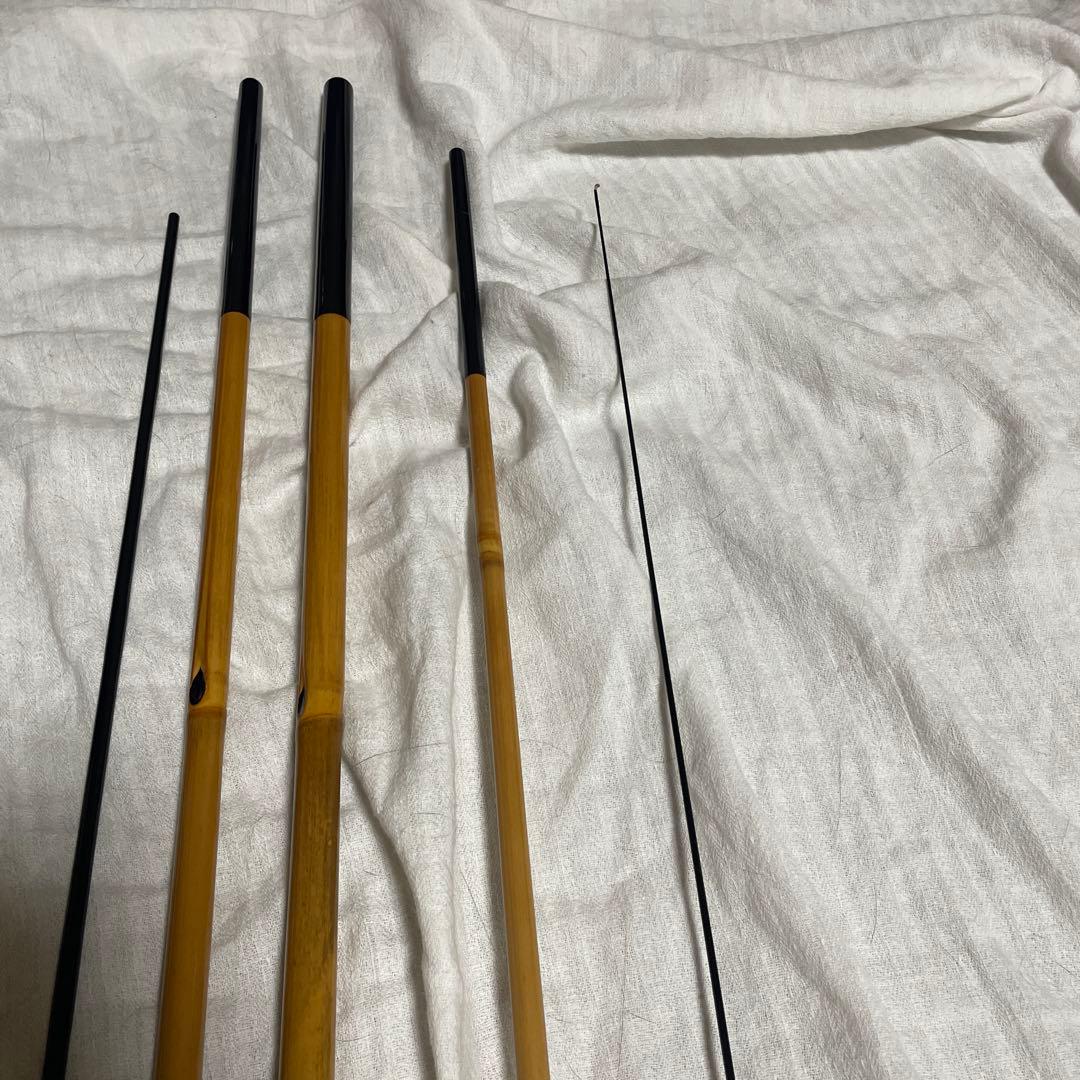 ヘラブナ竿ヘラ竿夢坊作 別作口巻14尺3寸