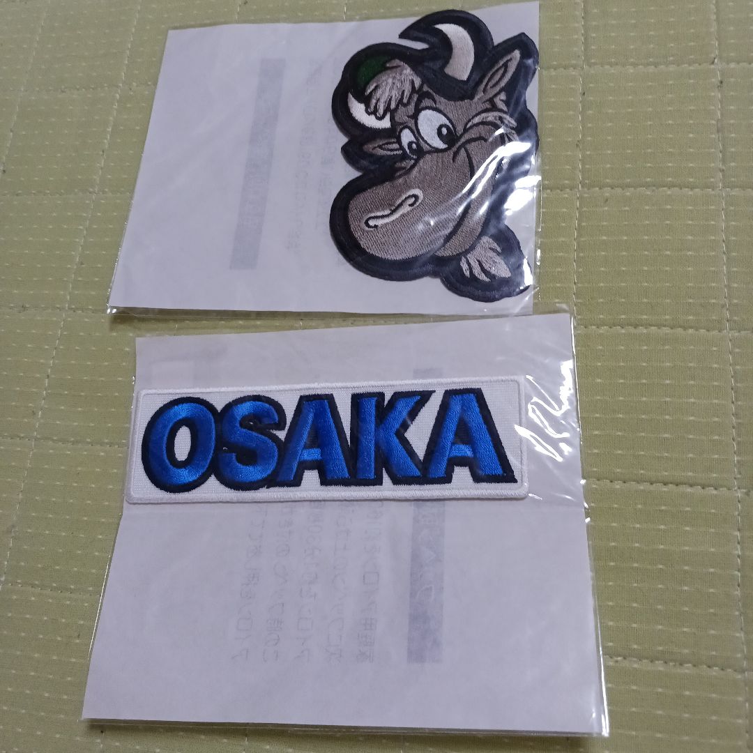 新品未使用】大阪近鉄バファローズ バフィ ワッペン セット - メルカリ