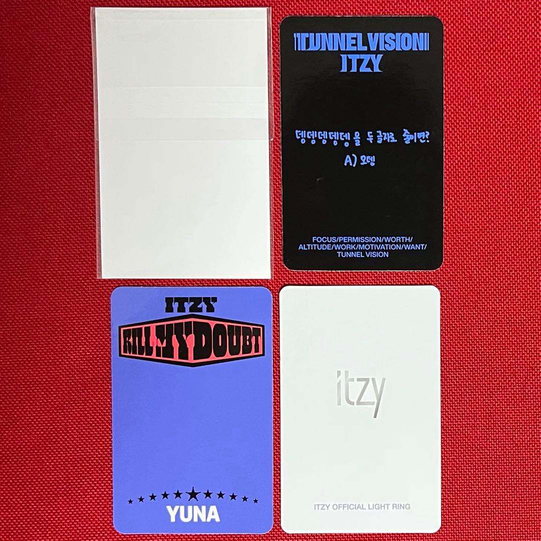 ITZY ユナ トレカ 4枚セット - メルカリ