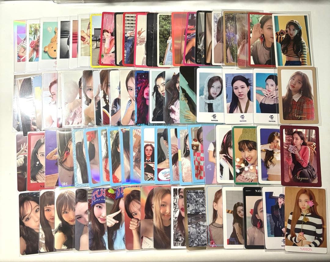 TWICE ナヨン トレカ まとめ売り 77枚 トレカ セット - メルカリ