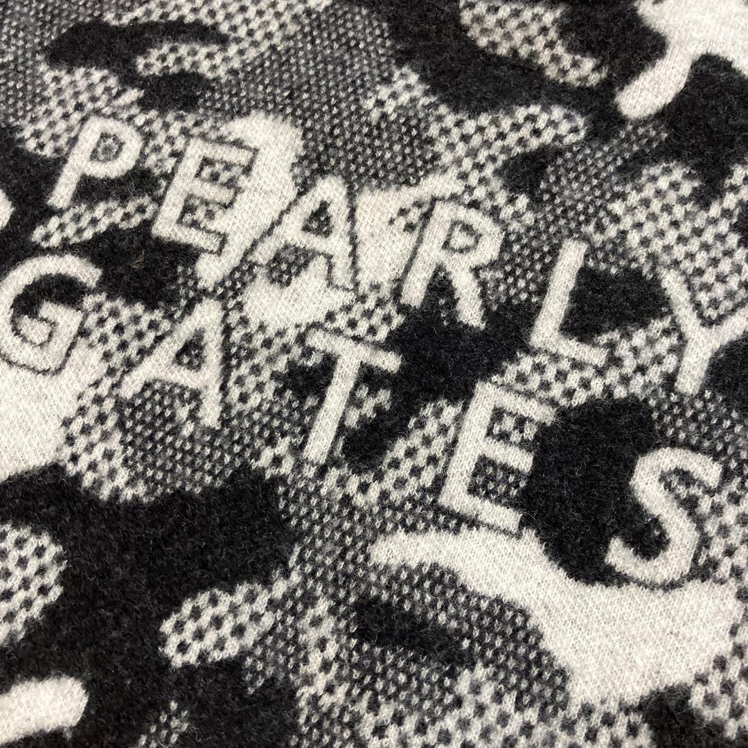 PEARLY GATESパーリーゲイツ カシミヤ混 セーター カモフラ サイズ0